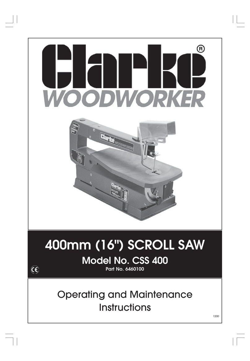 Clarke CSS 400 Operating instructions