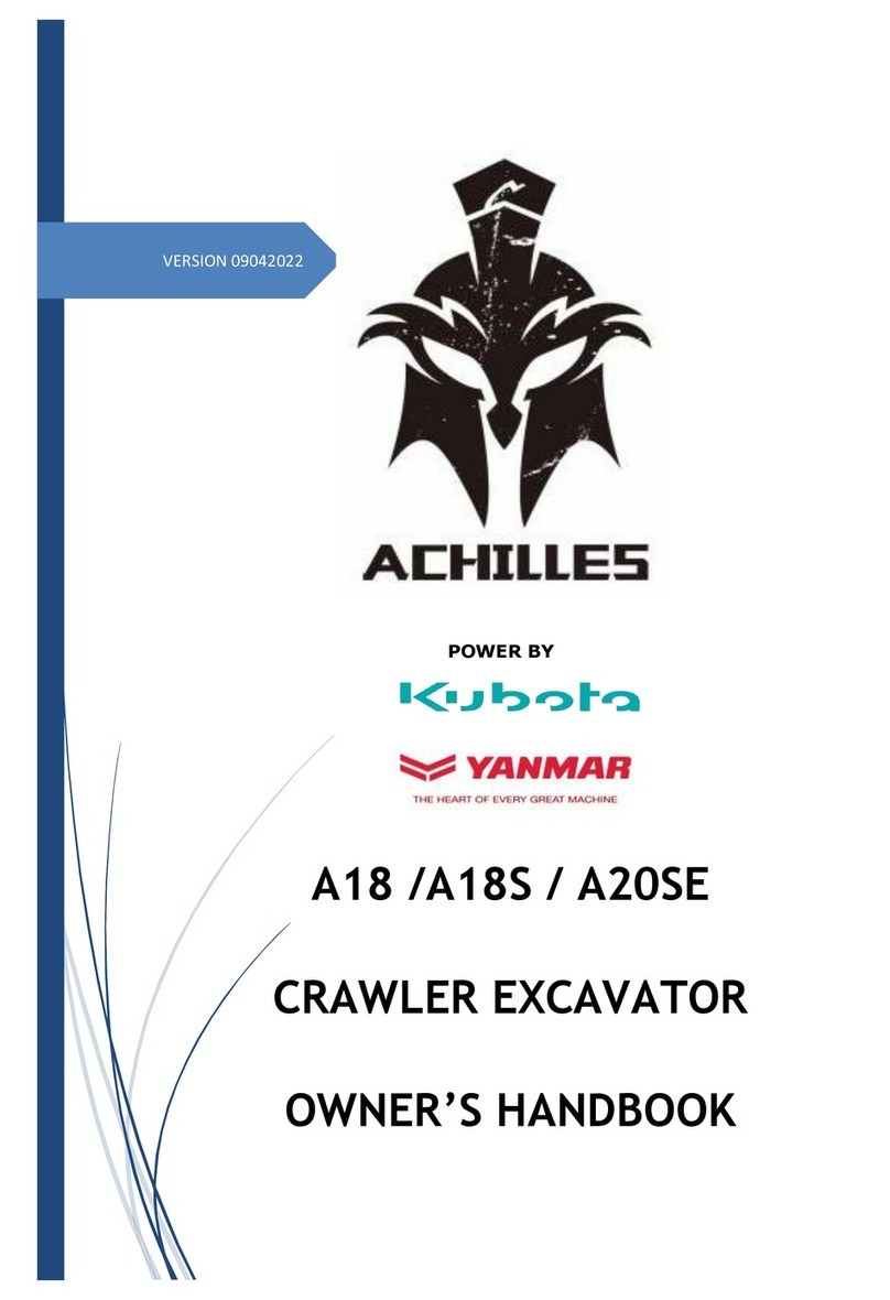 Kubota ACHILLES A18 Owner's handbook