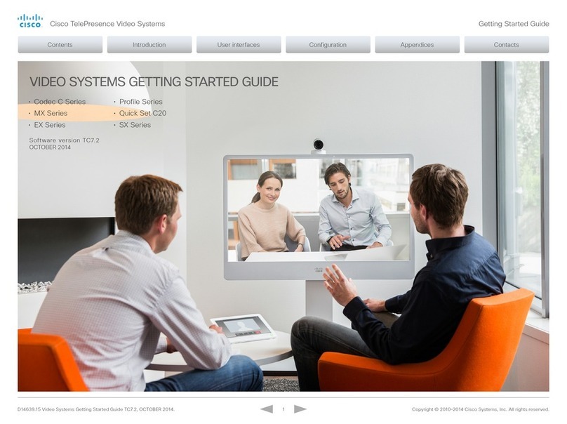 Cisco EX Series Getting started guide