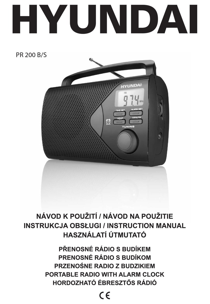 Hyundai PR 200 B instruction manual