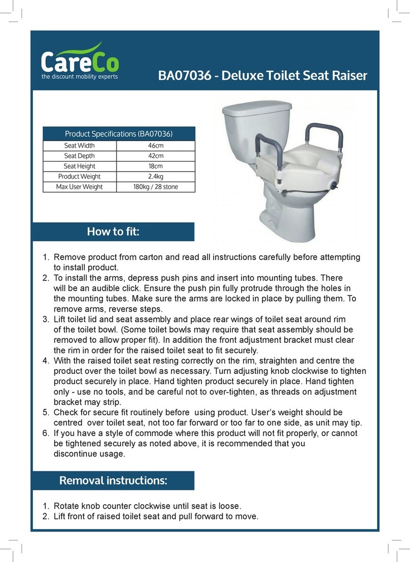 CareCo BA07036 quick start guide