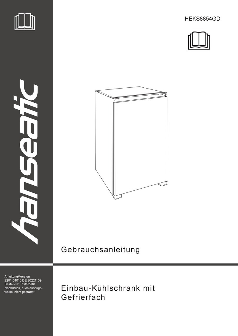 Hanseatic HEKS8854GD User manual