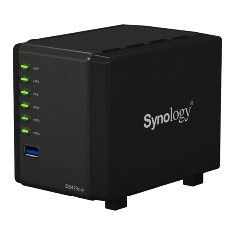 Synology DiskStation DS419slim Manual