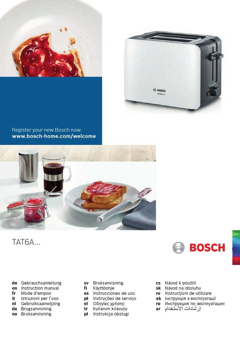 Bosch TAT6A803 instruction manual