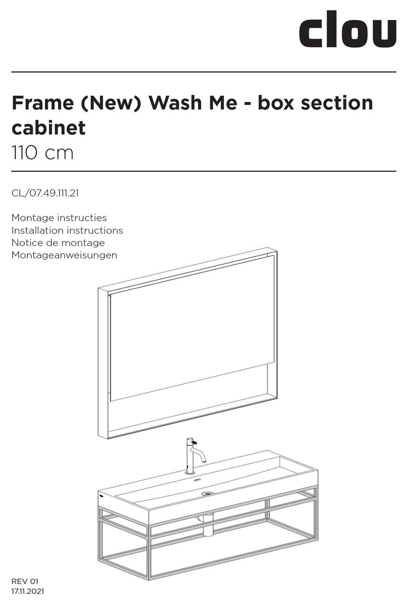 Clou Wash Me CL/07.49.111.21 User manual Clou Wash Me CL/07.49.111.21 User manual