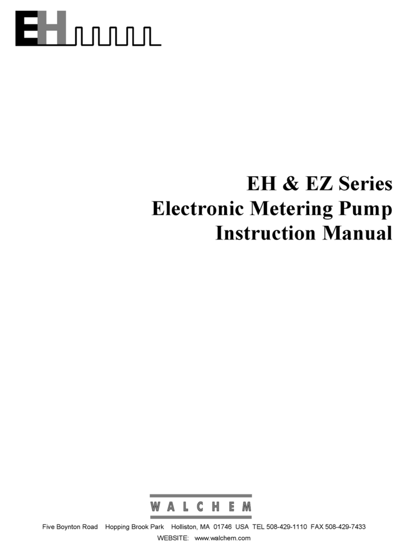 Walchem EH Series instruction manual