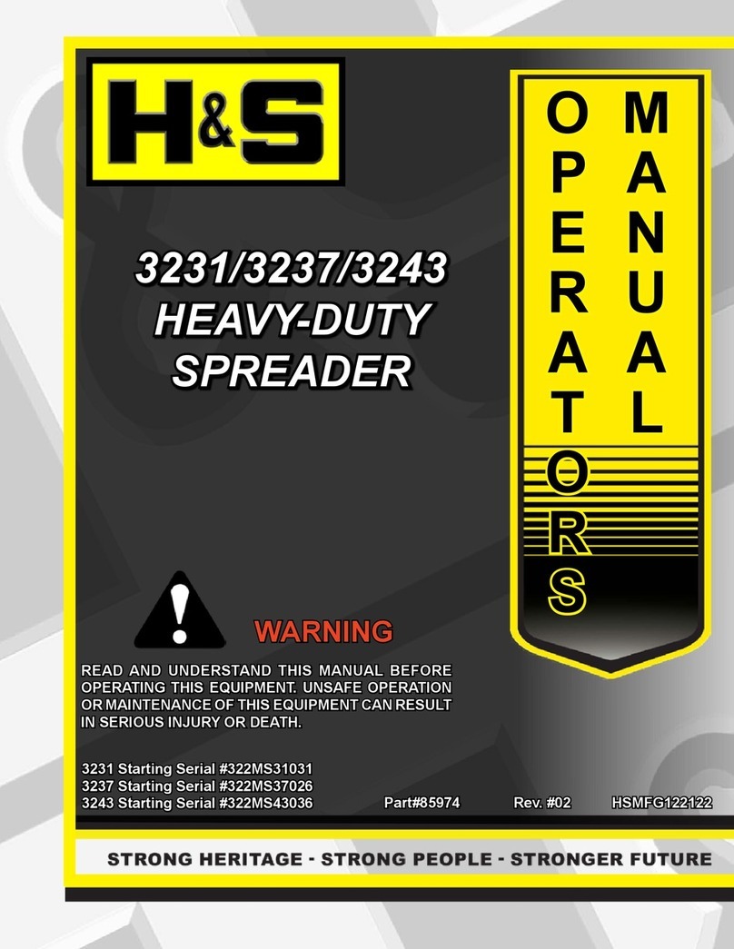 H&S 3243 User manual