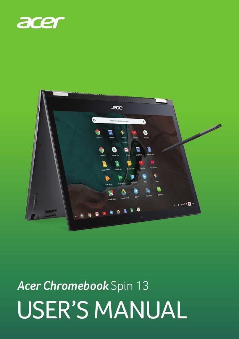 Acer Chromebook Spin 13 user manual