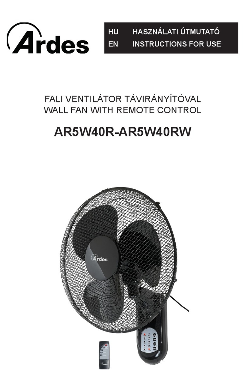 ARDES AR5W40R User manual