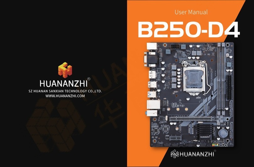 Huananzhi B250-D4 manual