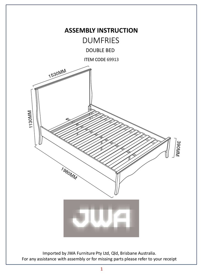JWA DUMFRIES 69913 Assembly instruction