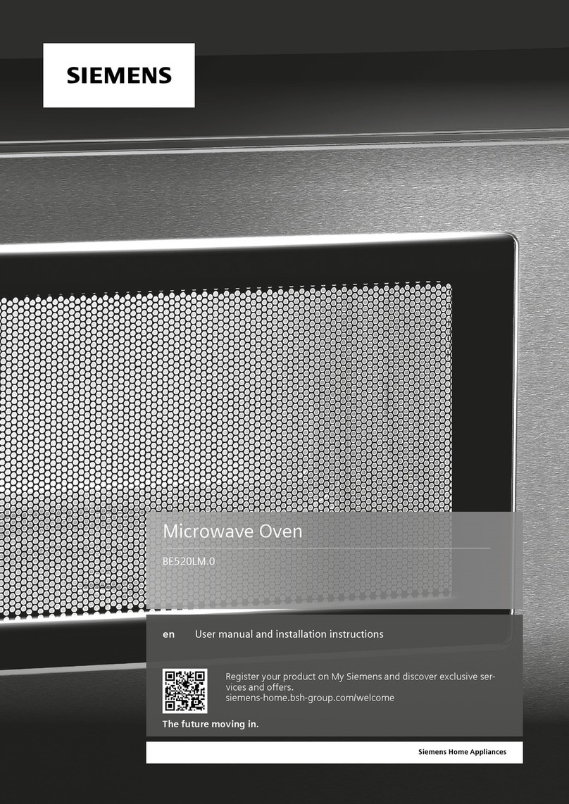 Siemens BE520LM 0 Series User manual