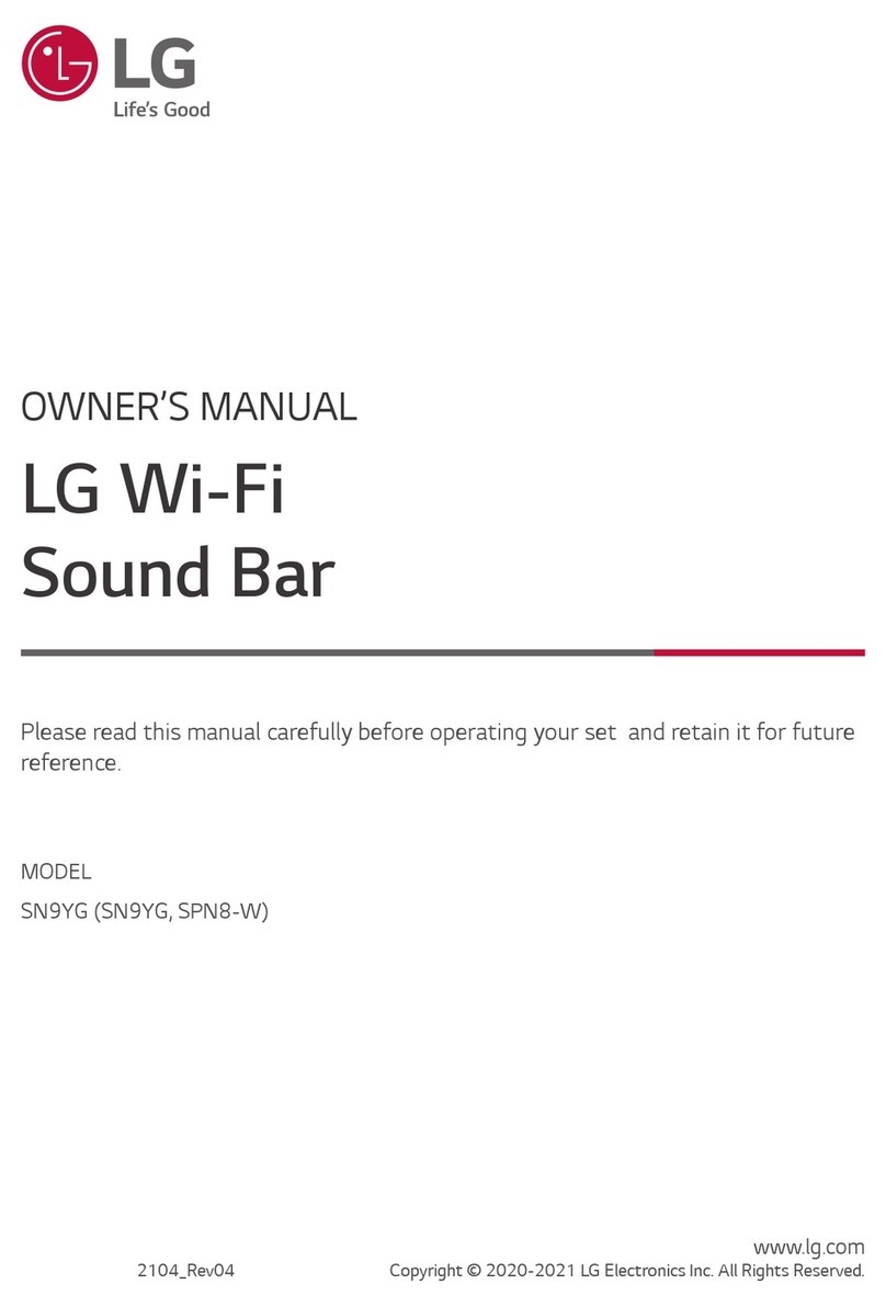 LG SN9YG.DUSALLK User manual