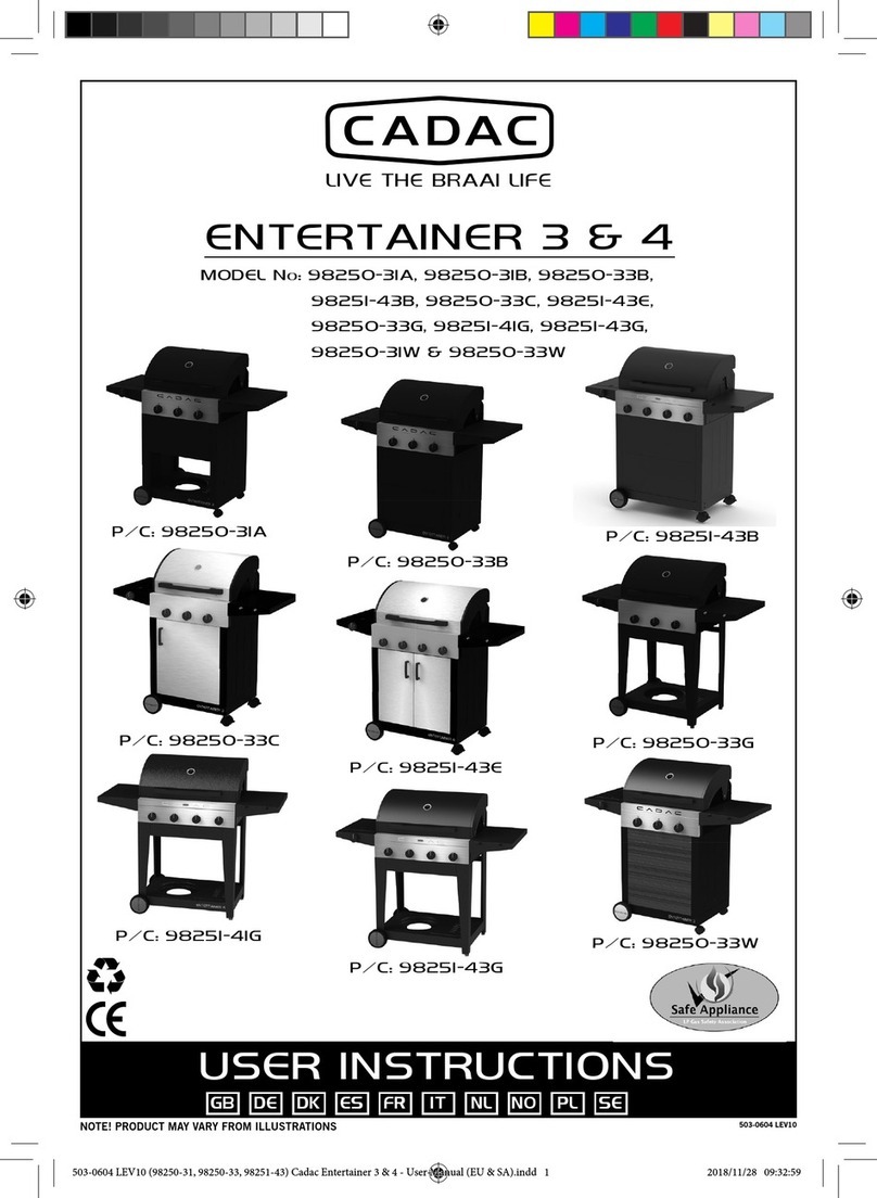 Cadac 98250-31A User manual
