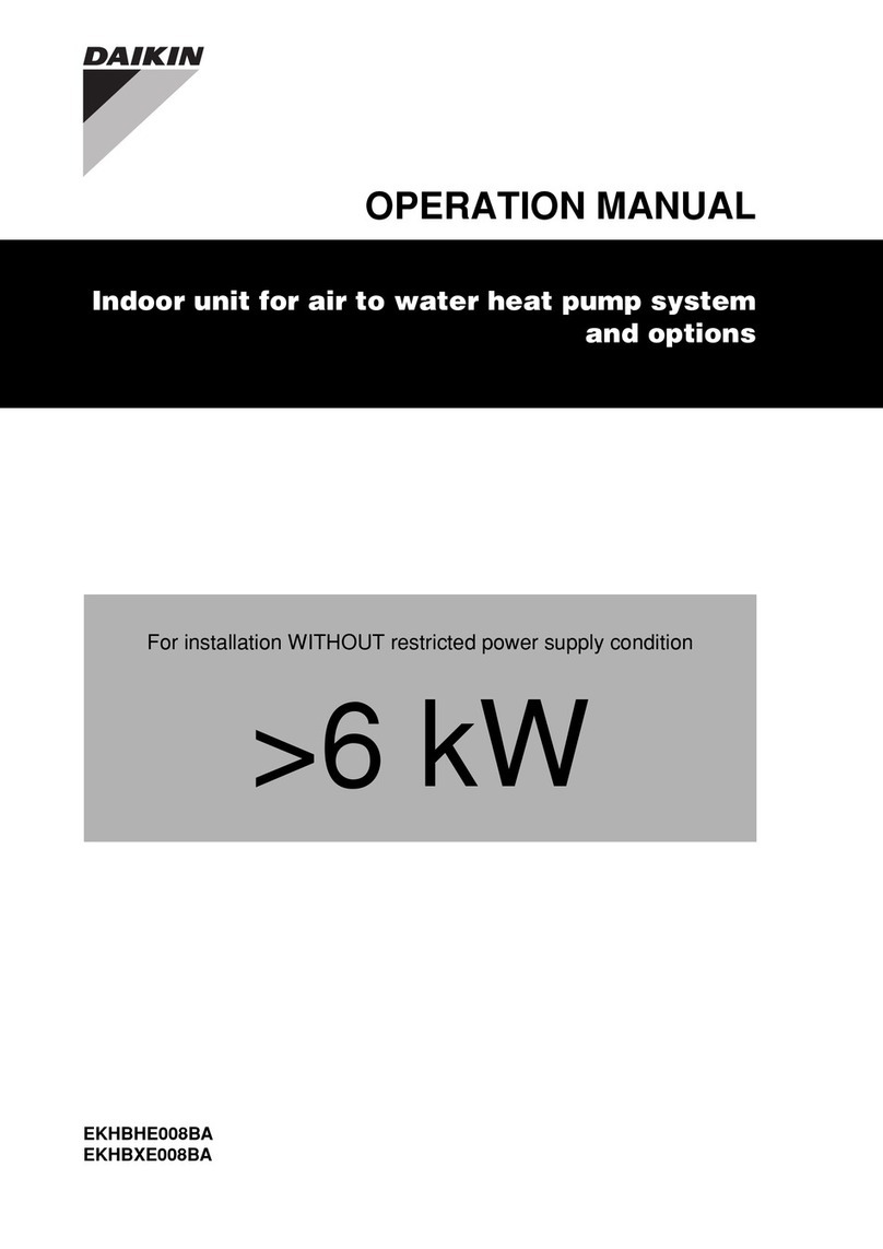 Daikin EKHBHE008BA User manual