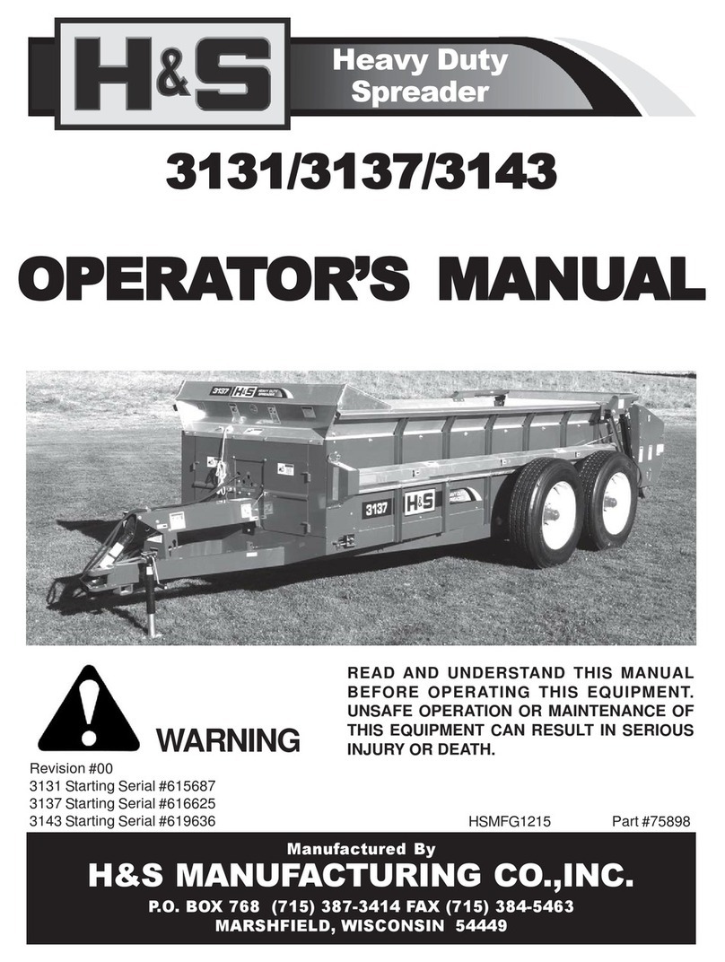 H&S 3131 User manual