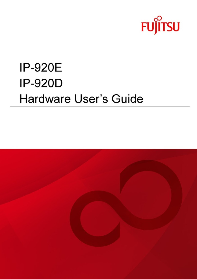 Fujitsu IP-920E Installation manual