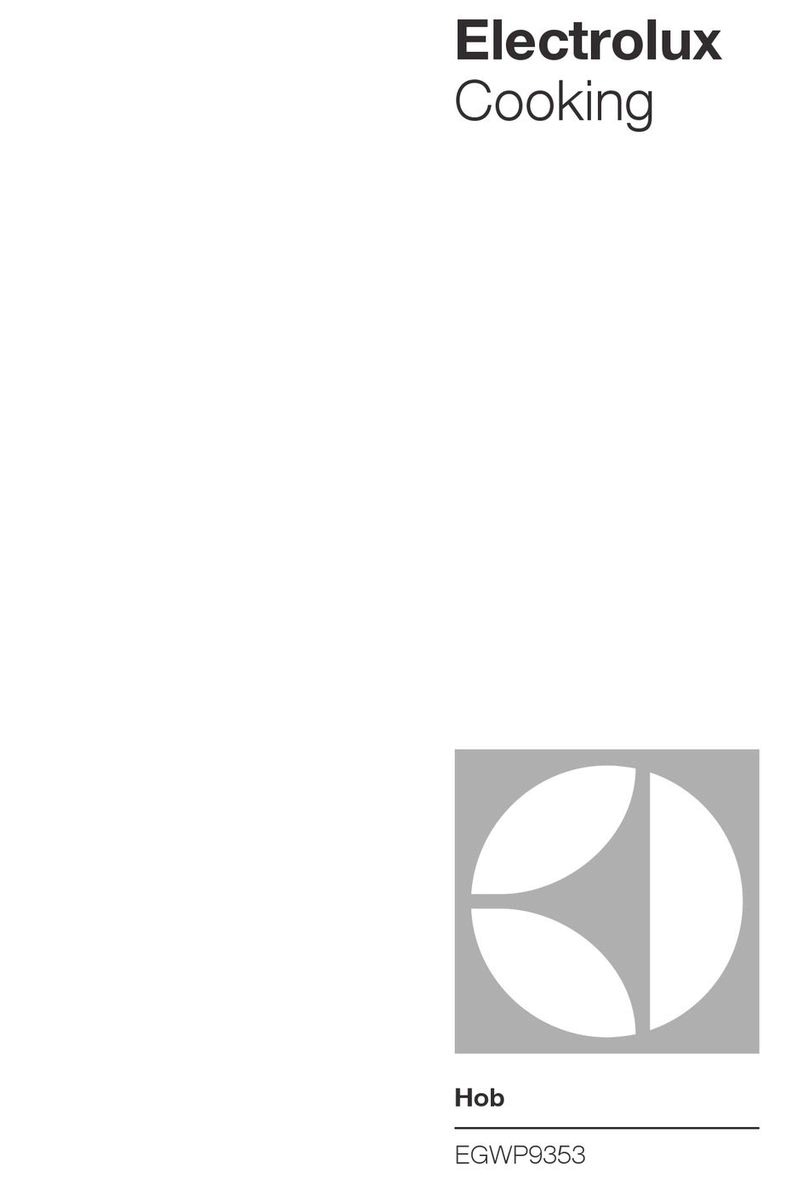Electrolux EGWP9353 User manual
