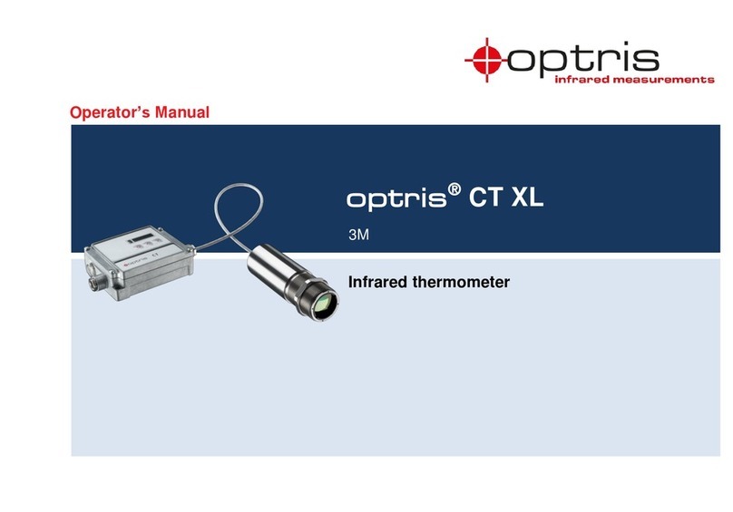 optris CT XL 3M User manual