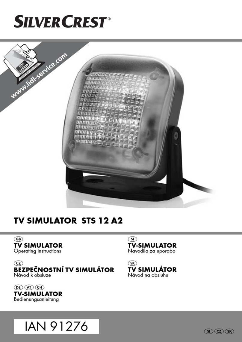 Silvercrest 91276 operating instructions