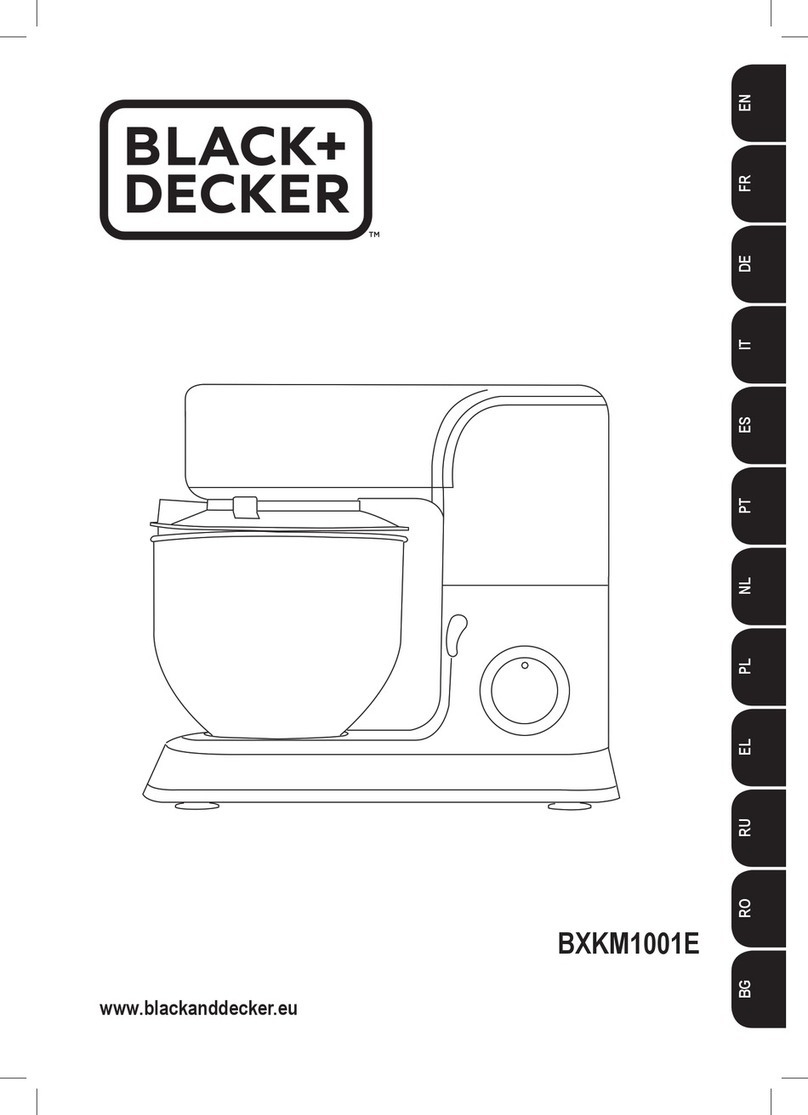 BLACK DECKER BXKM1001E manual