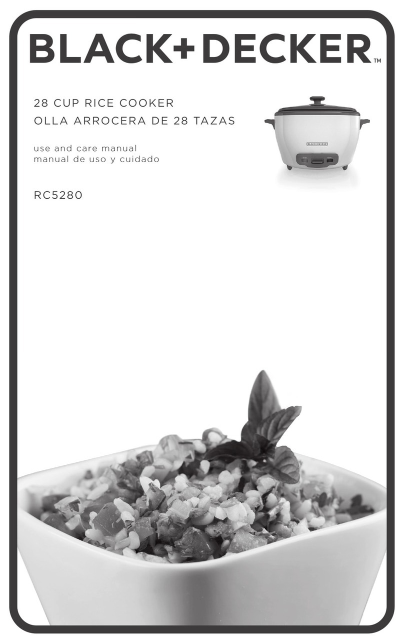 Black & Decker RC5280 User manual