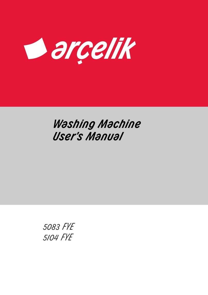 arcelik 5083 FYE user manual