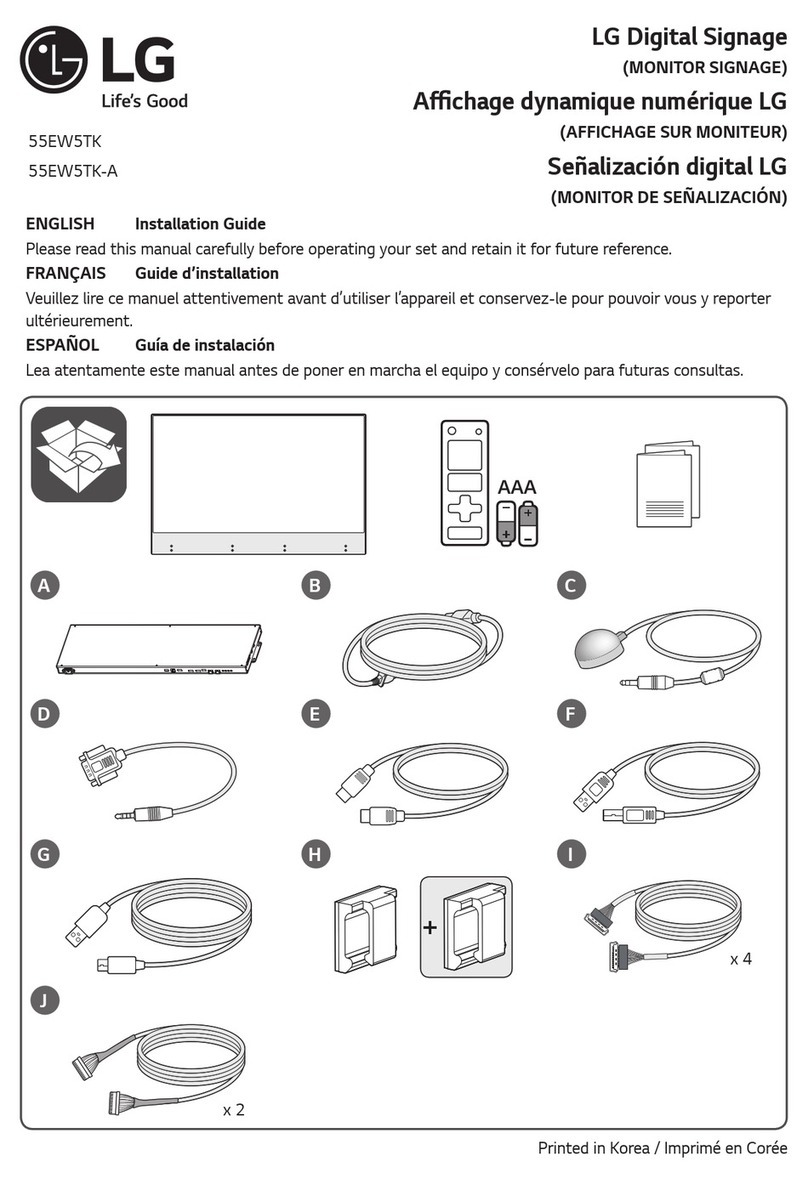 LG 55EW5TK-A installation guide
