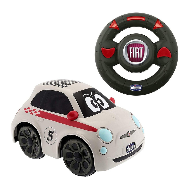 Chicco Fiat 500 Remote Control User manual