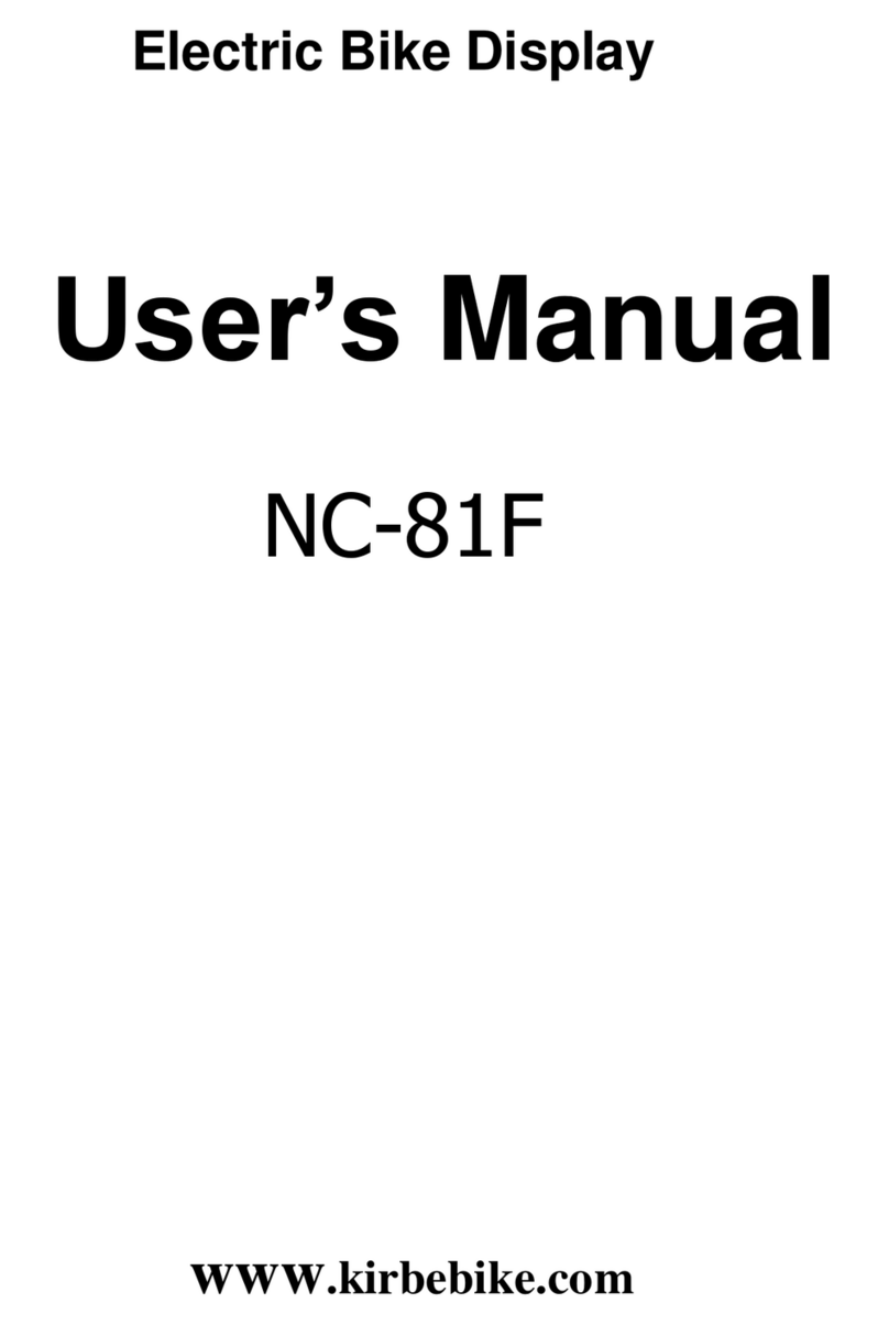 KirbEbike NC-81F user manual