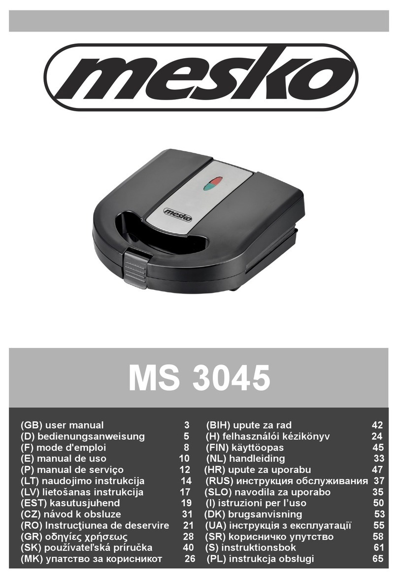 Mesko MS 3045 user manual
