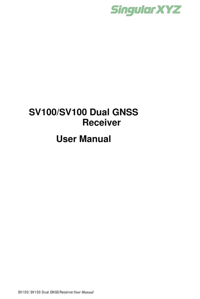 SingularXYZ SV100 User manual