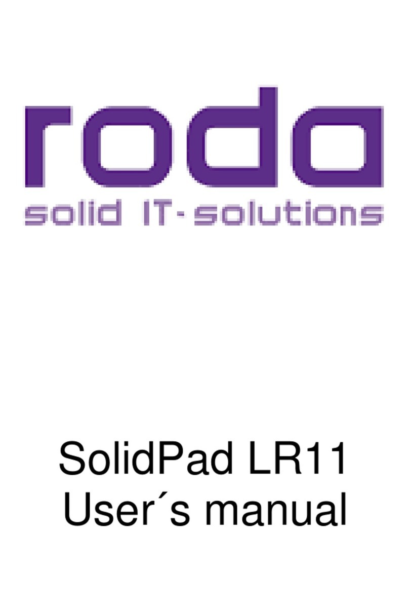Roda SolidPad LR11 user manual