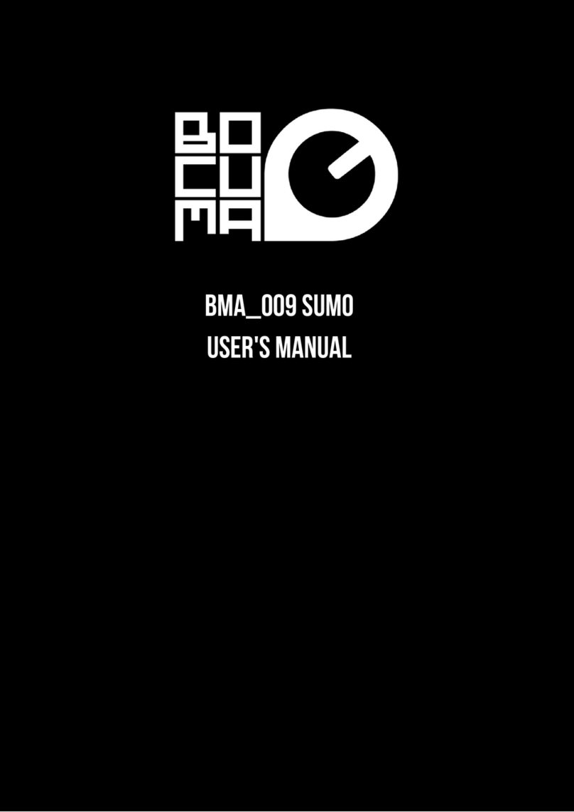 BOCUMA SUM0 BMA 009 user manual