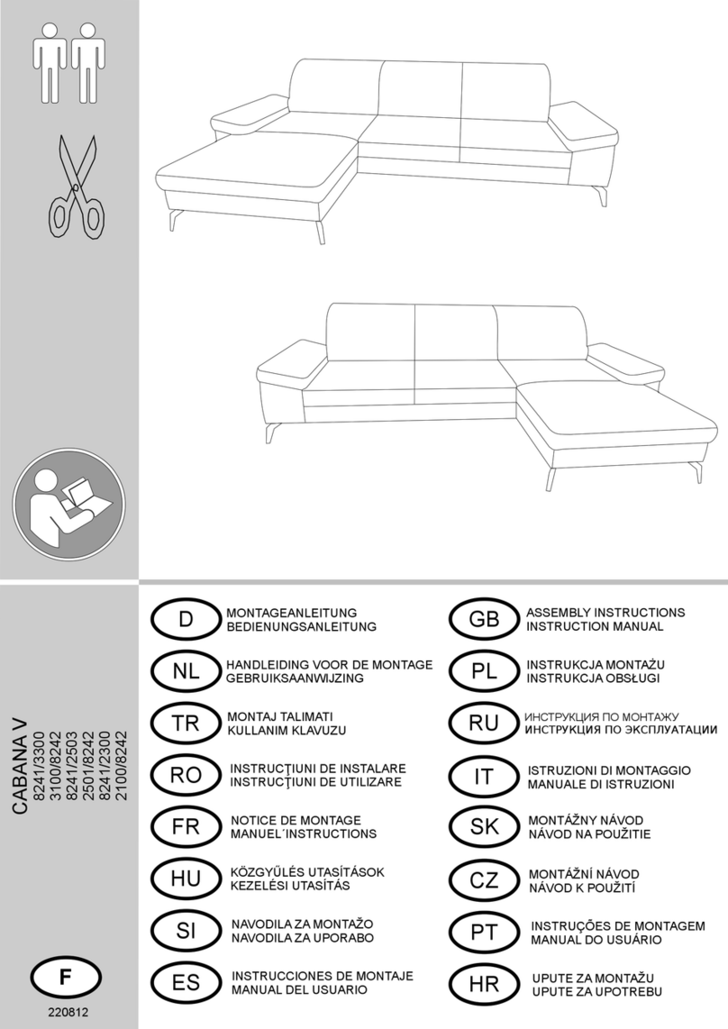 Otto CABANA V 8241/3300 Assembly Instructions Instruction Manual Otto CABANA V 8241/3300 Assembly Instructions Instruction Manual