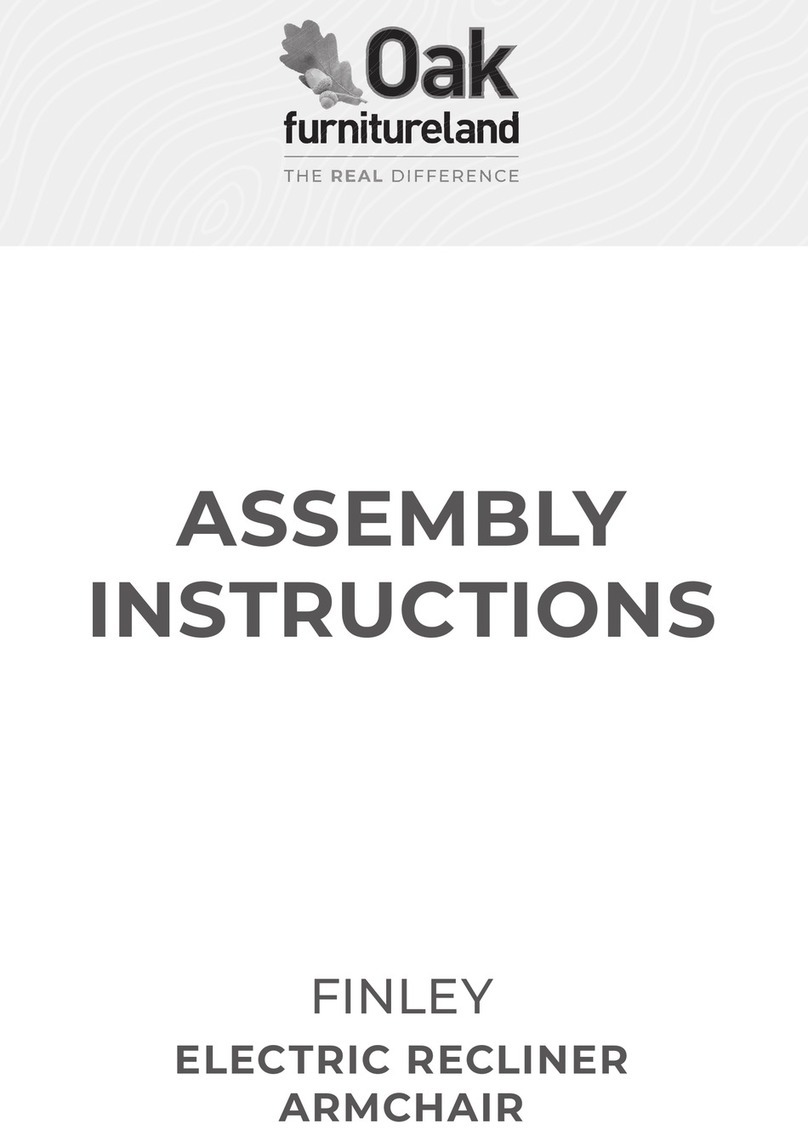 Oak furnitureland FINLEY Assembly instructions Oak furnitureland FINLEY Assembly instructions