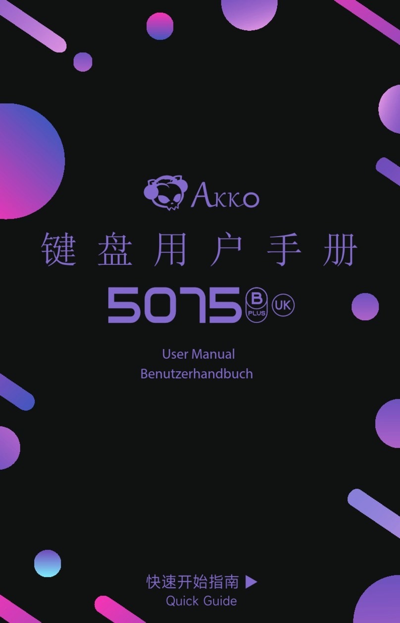Akko 5075B-Plus User manual