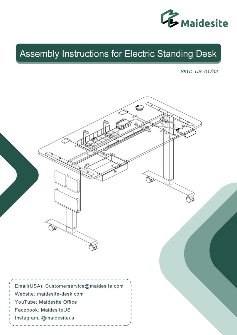 Maidesite US-01 Assembly instructions