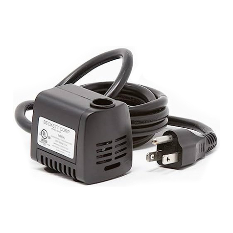 Beckett M60A User manual