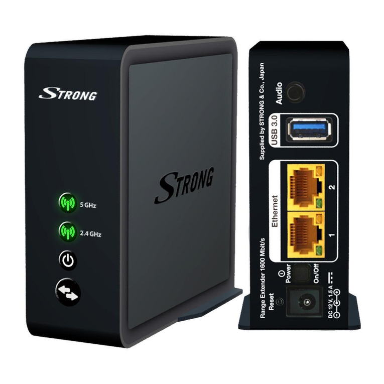 Strong Extender 1600 installation guide