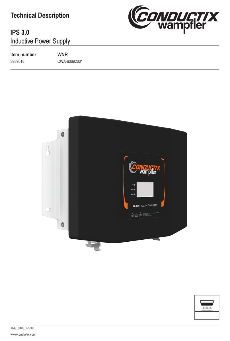 Conductix-Wampfler IPS 3.0 User manual