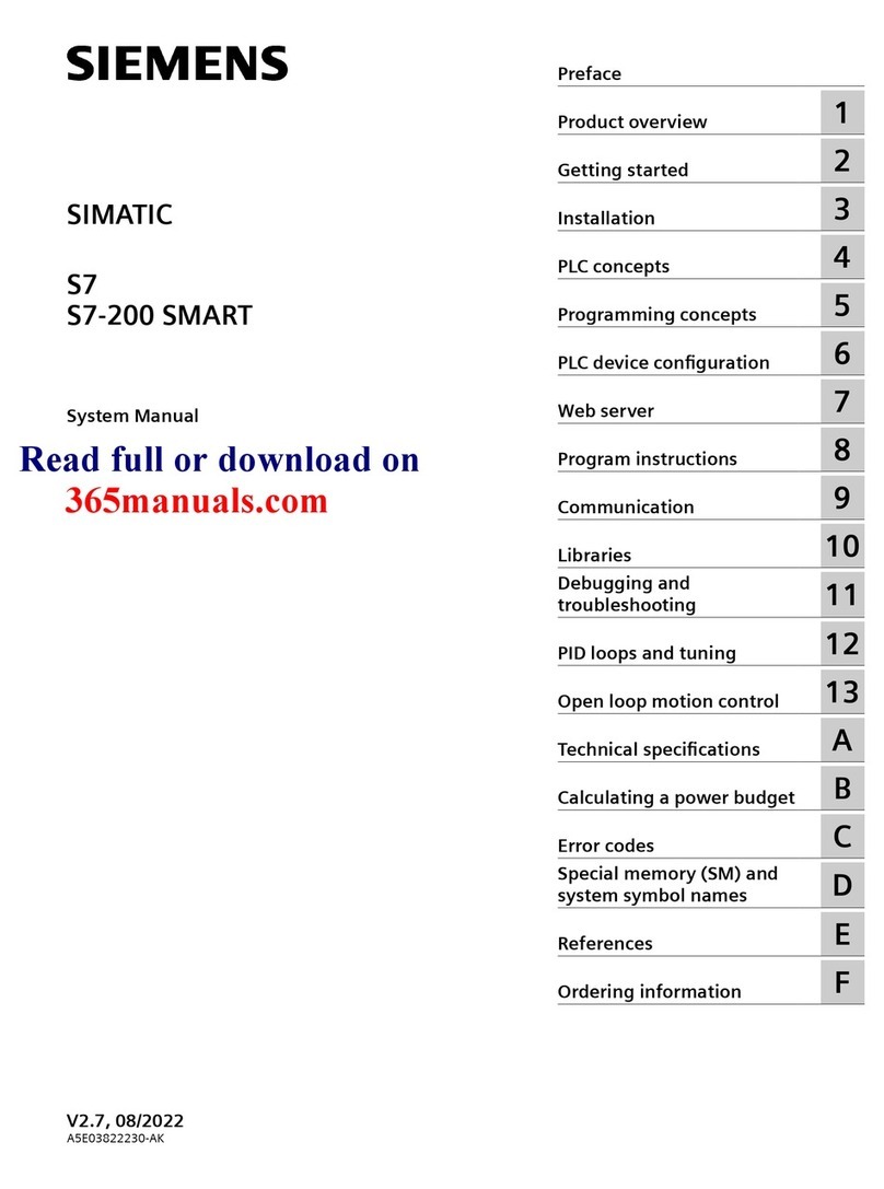 Siemens SIMATIC S7 System manual