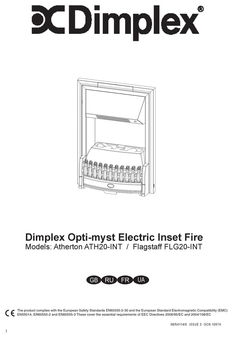 Dimplex Atherton ATH20-INT User manual Dimplex Atherton ATH20-INT User manual