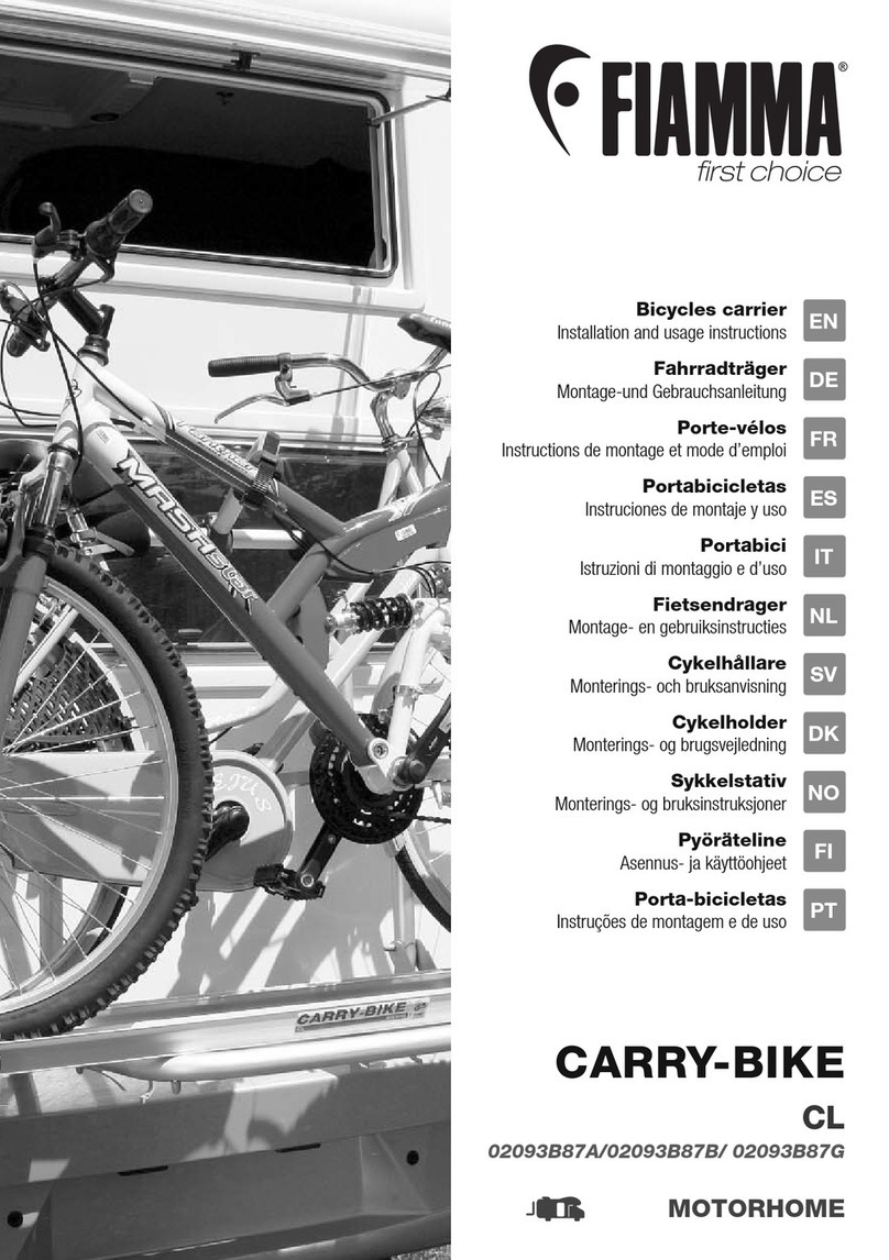 Fiamma CARRY-BIKE CL Setup guide
