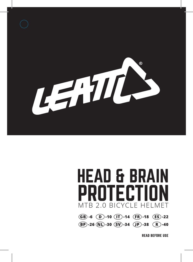 Leatt MTB 2.0 User manual