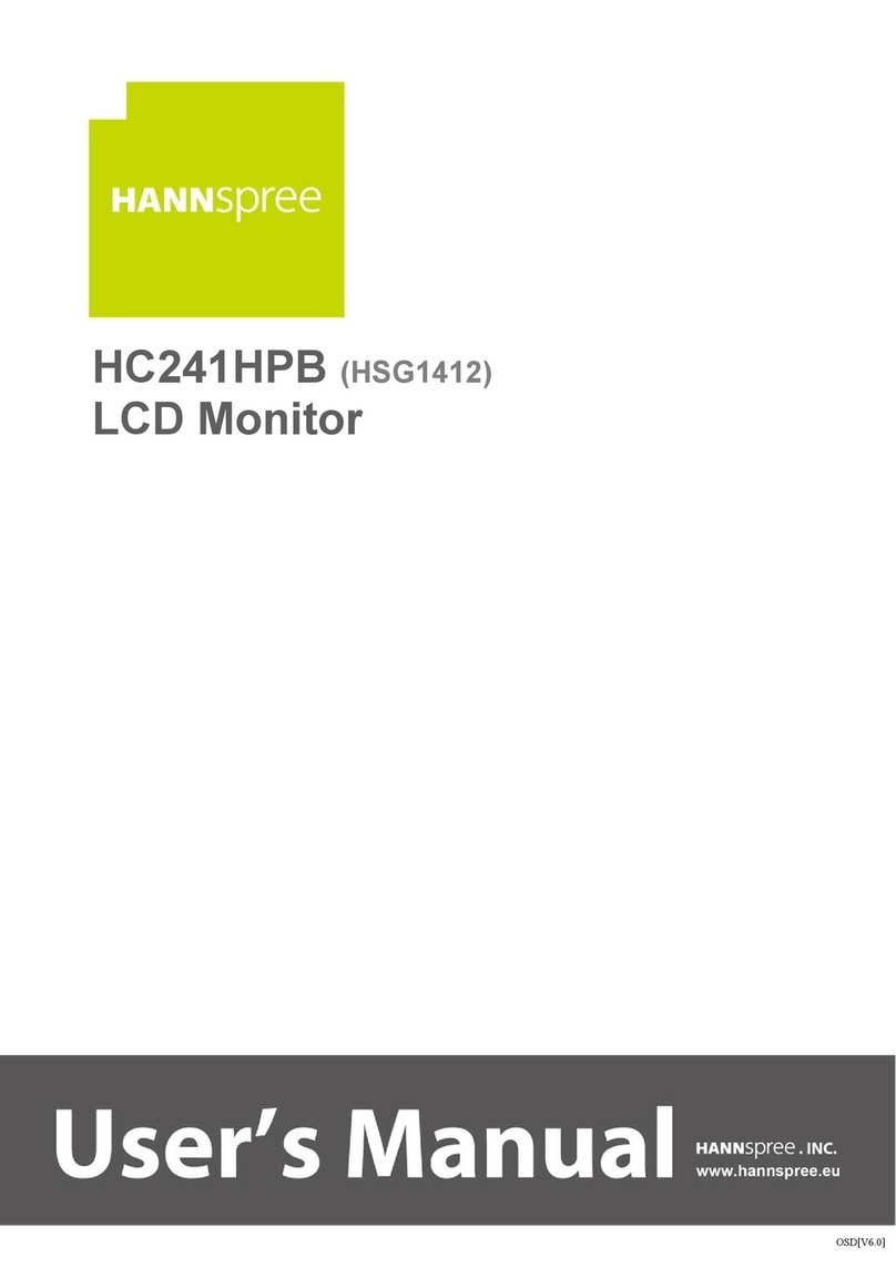 HANNspree HC241HPB User manual