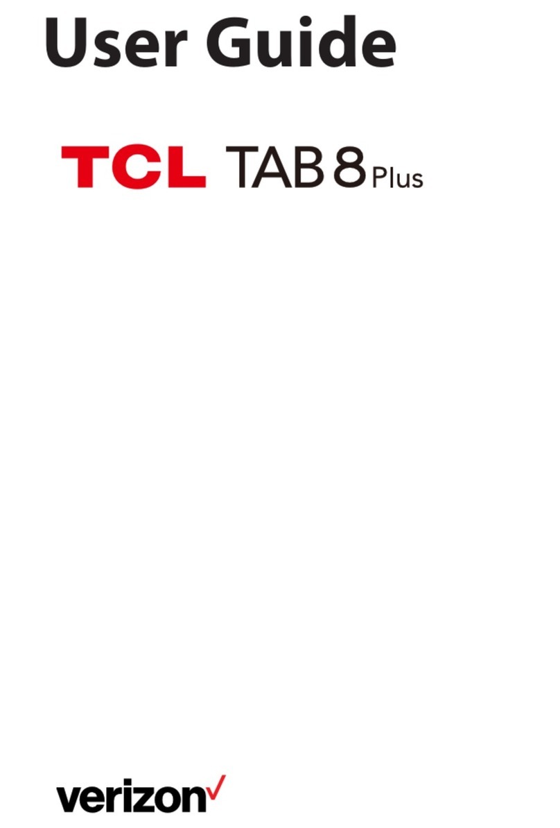 TCL TAB 8 Plus User manual TCL TAB 8 Plus User manual