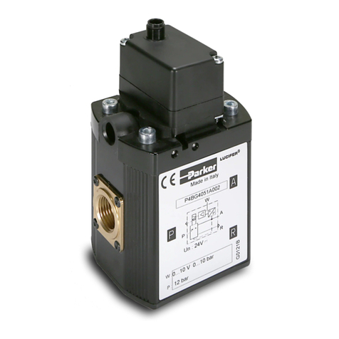 Parker Lucifer EPP4 P4BG4 Series User instructions