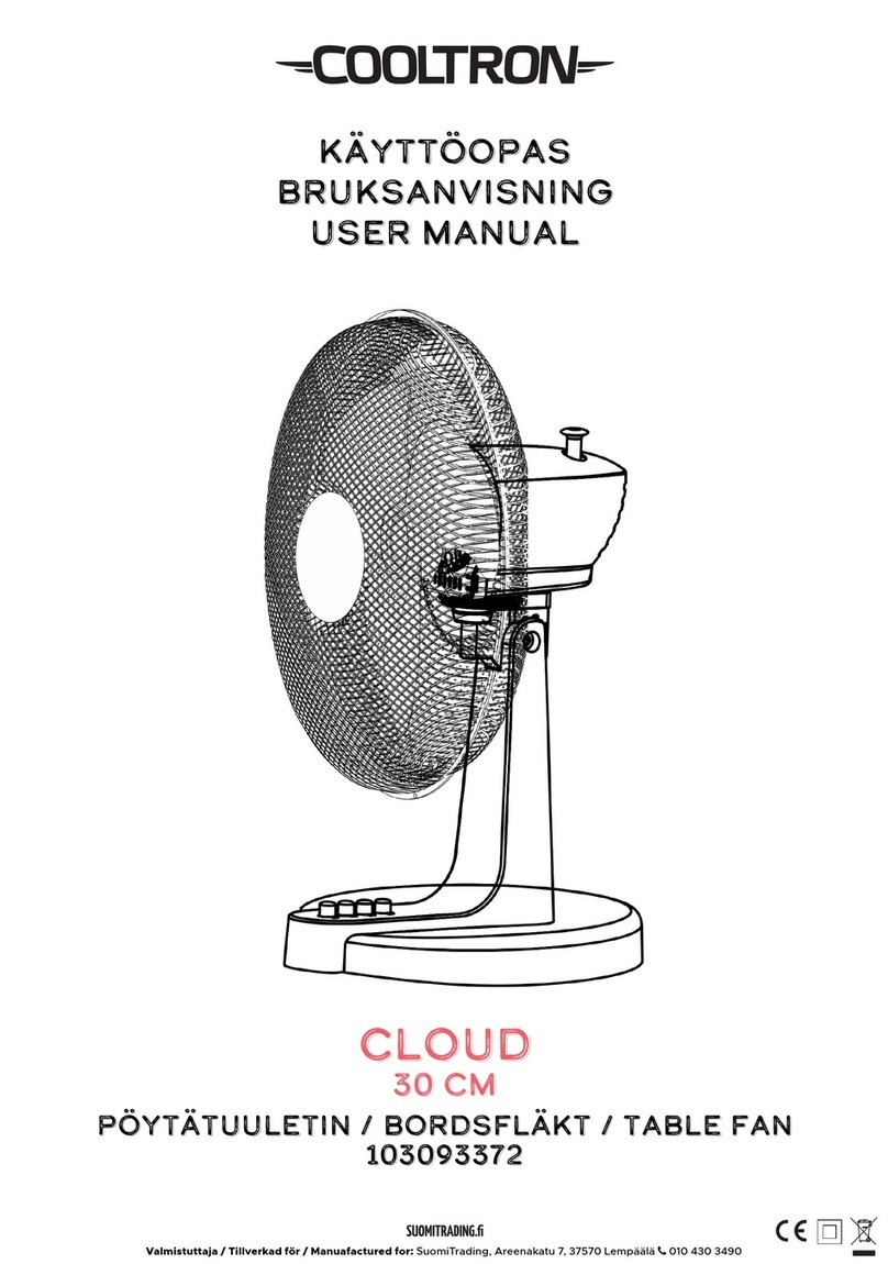 COOLTRON CLOUD 30 CM user manual