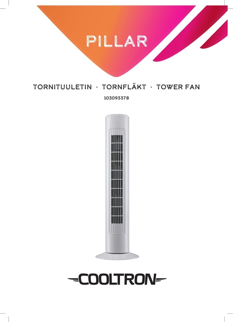 COOLTRON PILLAR User manual
